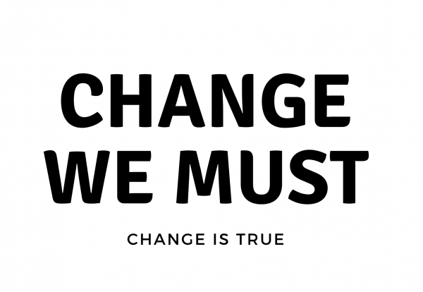 change we must